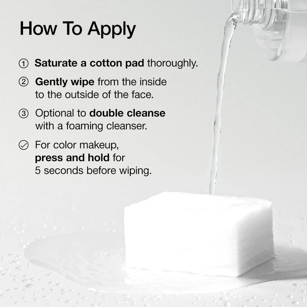 ANUA Heartleaf Low pH Deep Cleansing Water — no-rinse formula leaves skin clean and comfortable