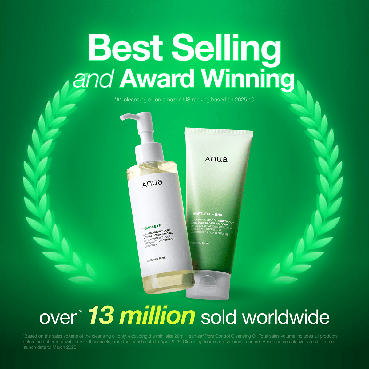 10,000ppm heartleaf extract soothes and calms acne-prone skin