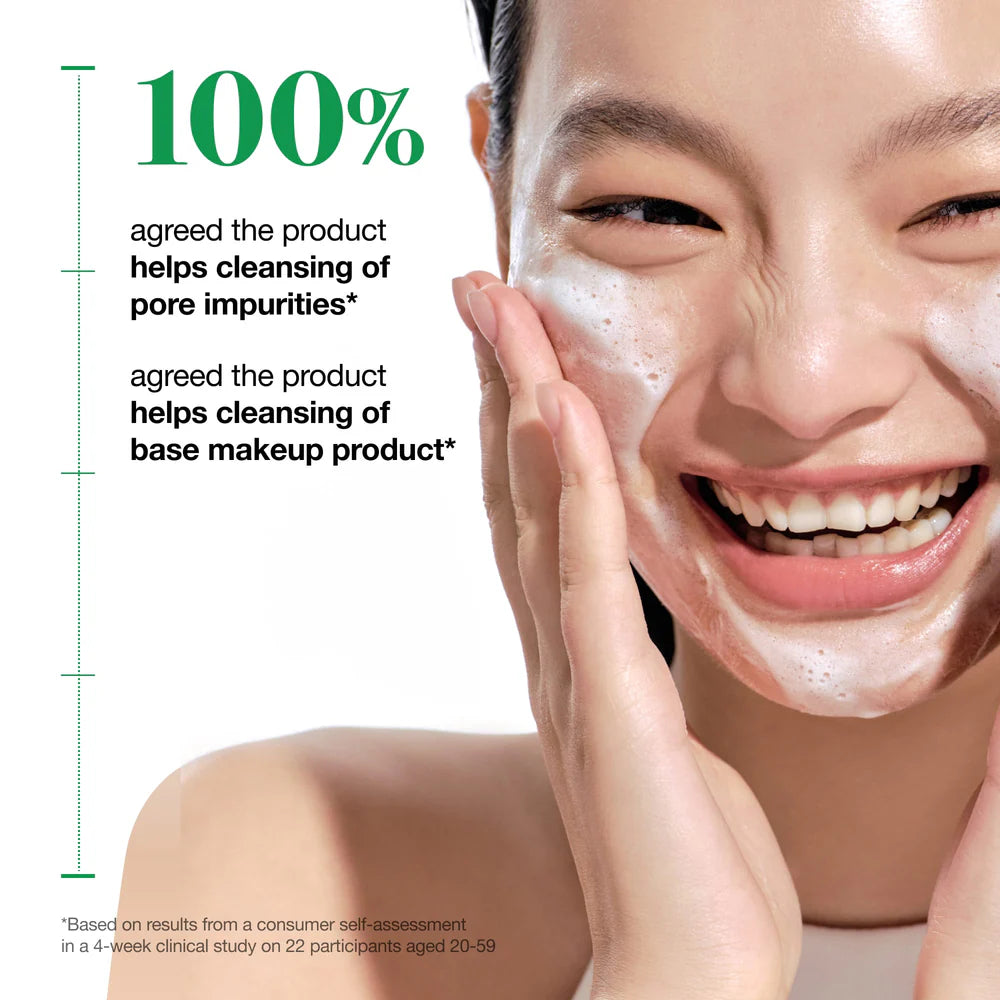 ANUA Heartleaf Quercetinol Pore Deep Cleansing Foam — quercetinol helps care for congested, enlarged pores