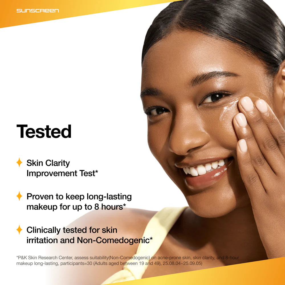 ANUA Invisible Matte Finish Sunscreen — works as a smoothing base under makeup