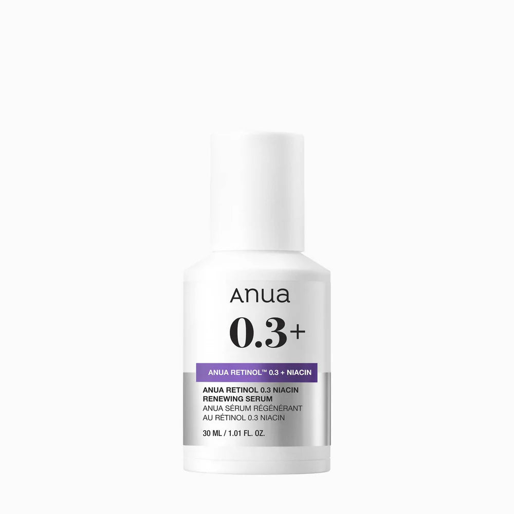 ANUA Nano Retinol 0.3% Niacin Serum — nano retinol and niacinamide serum for smoother skin