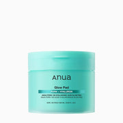 ANUA PDRN 100 Hyaluronic Acid Glow Pad — PDRN and hyaluronic acid glow toner pad