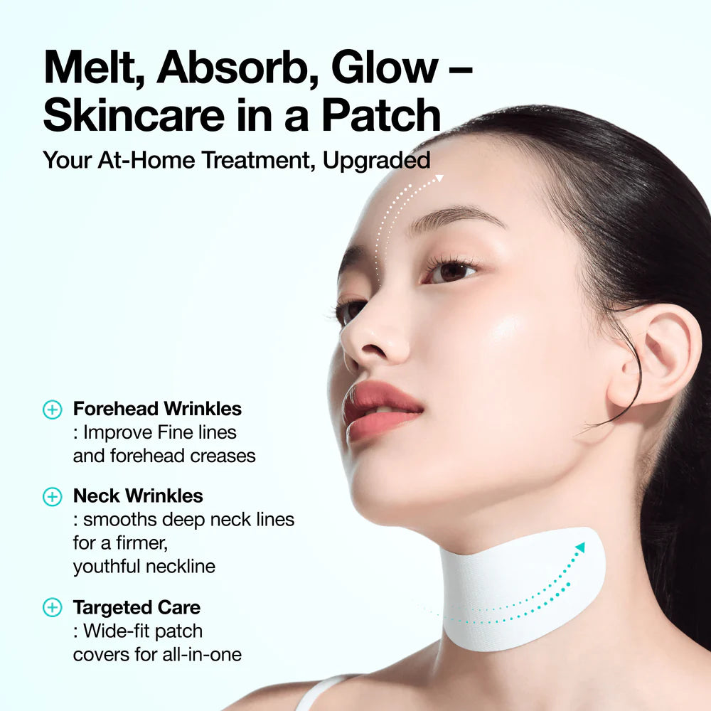 ANUA PDRN Collagen Melting Patch For Neck — deeply hydrates the often-neglected neck area