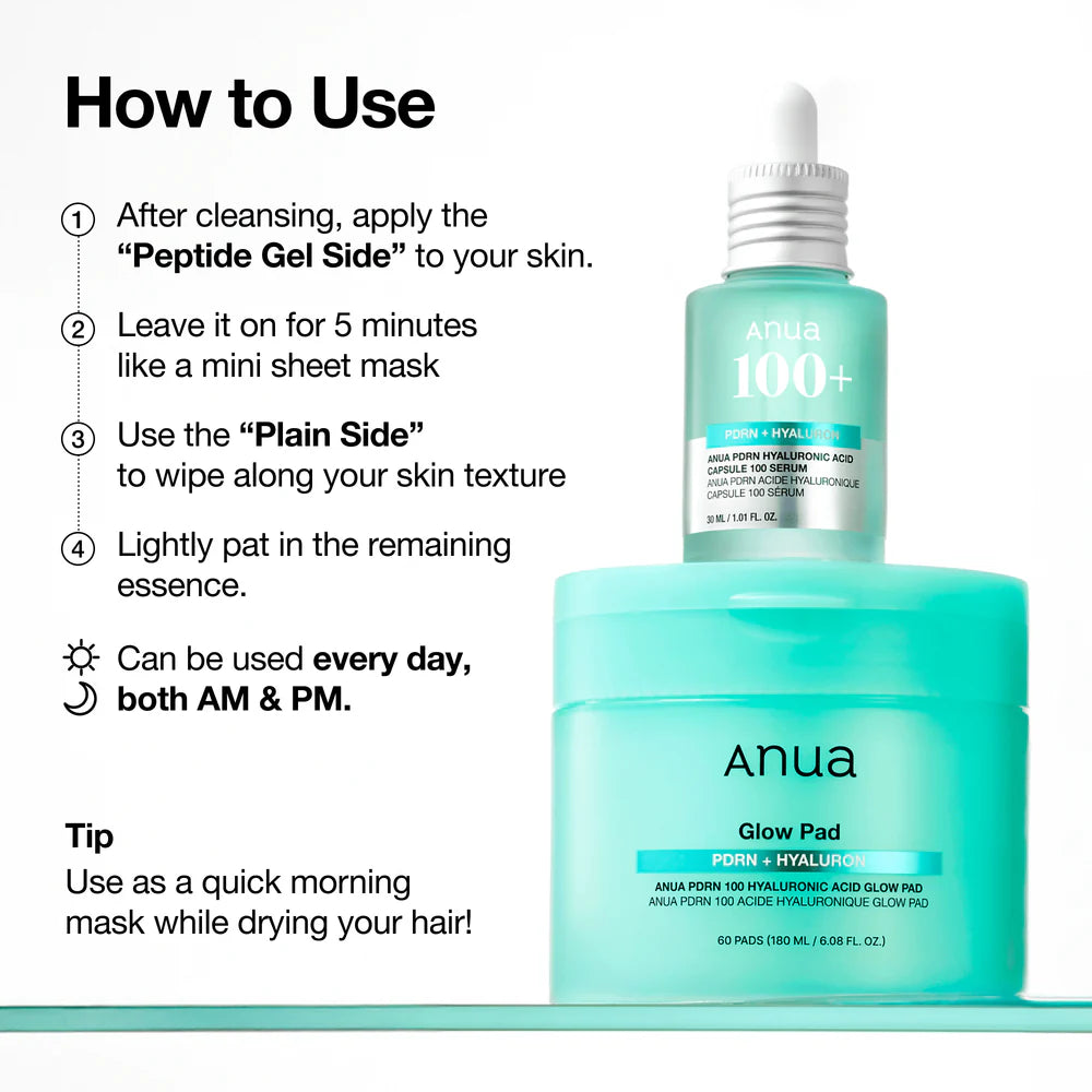ANUA PDRN Deep Hydrating Prep & Boost Duo — toner and serum set for deep hydration