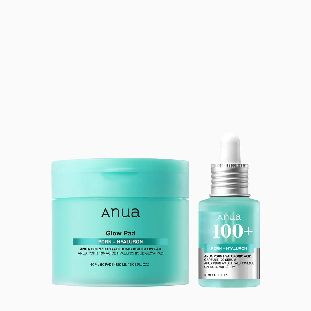 ANUA PDRN Deep Hydrating Prep & Boost Duo — PDRN prep and boost hydration duo