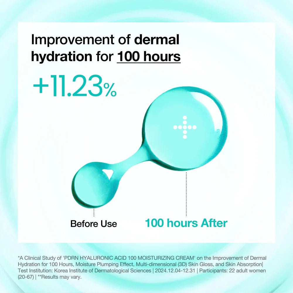 ANUA PDRN Hyaluronic Acid 100 Moisturizing Cream — hyaluronic acid locks in long-lasting moisture