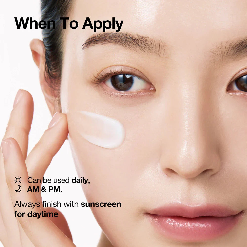ANUA PDRN Hyaluronic Acid 100 Moisturizing Cream — how to use: apply as the last step of your routine