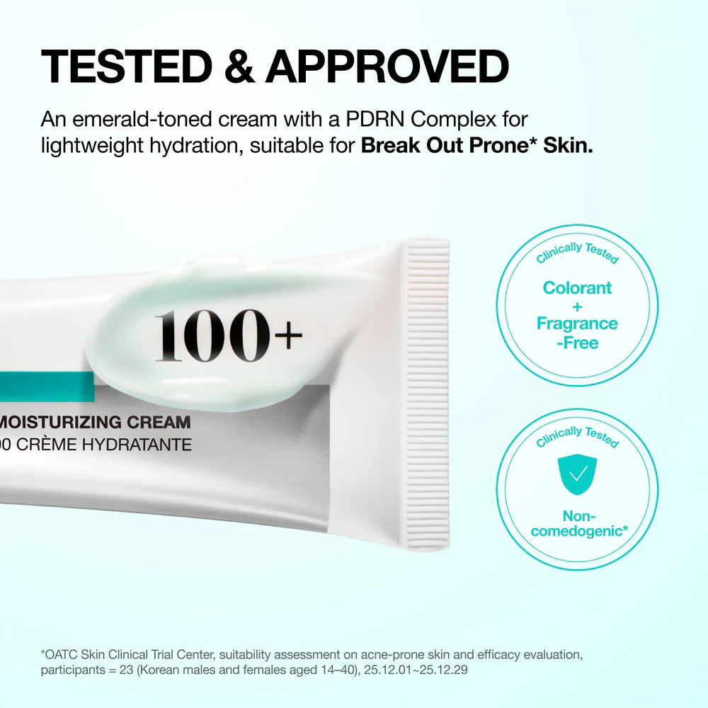 ANUA PDRN Hyaluronic Acid 100 Moisturizing Cream — plumps and smooths for a bouncy, glass-skin look