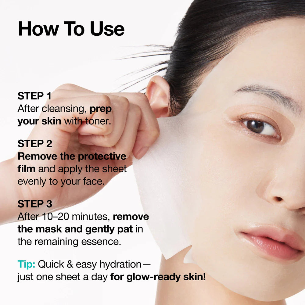 ANUA PDRN Hyaluronic Acid Capsule 100 Serum Mask — supports a healthy moisture barrier