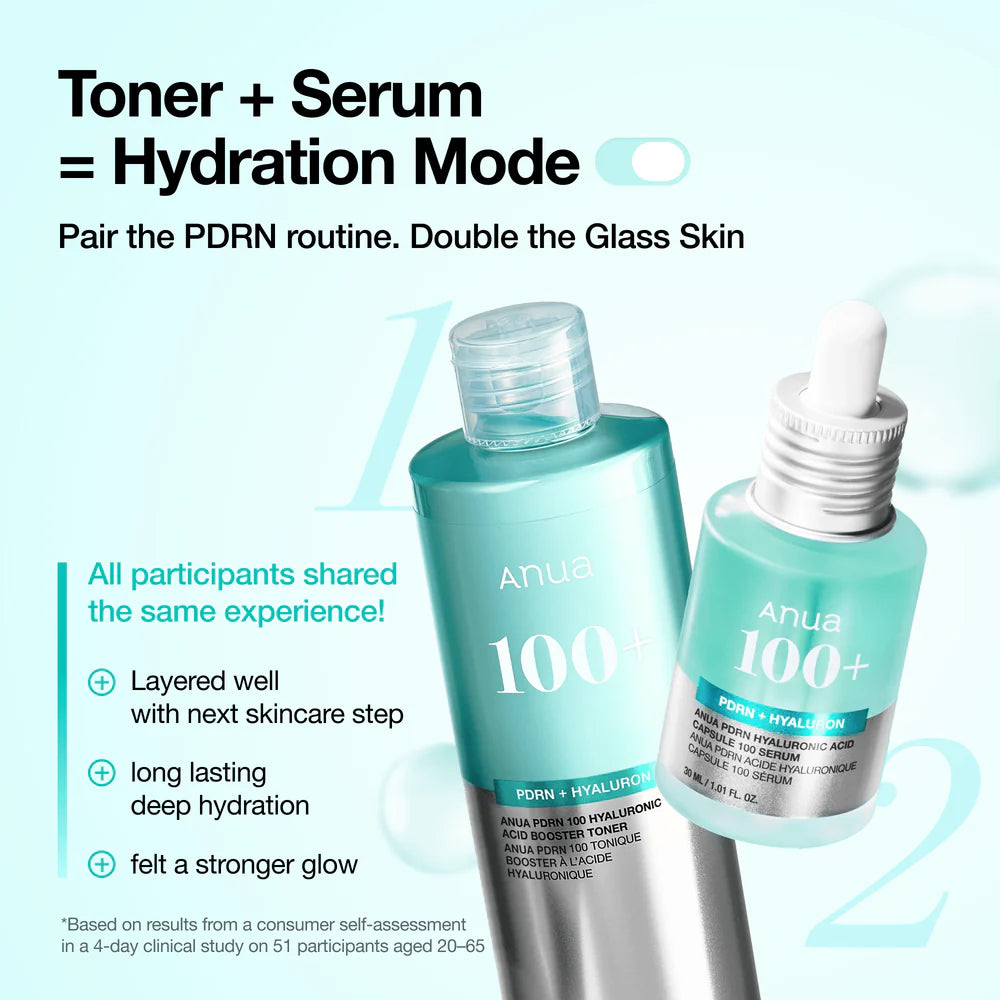 ANUA PDRN Hyaluronic Acid Toner — supports a healthy, resilient moisture barrier