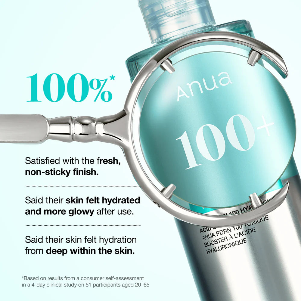 ANUA PDRN Hyaluronic Acid Toner — preps and boosts skin to absorb the next steps