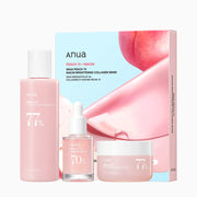 ANUA Peach Brightening Set — peach skincare set for a bright, radiant glow