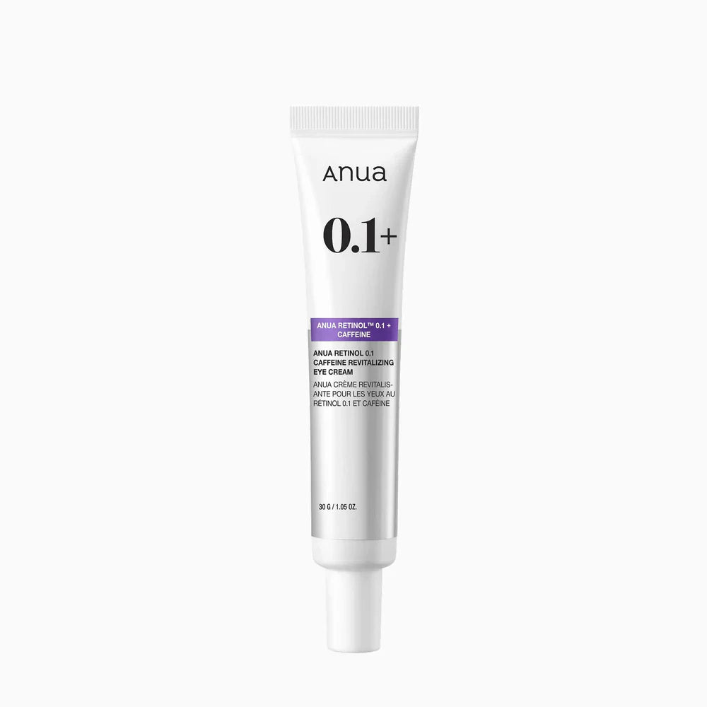 ANUA Retinol Caffeine Eye Cream — retinol and caffeine eye cream for the delicate eye area