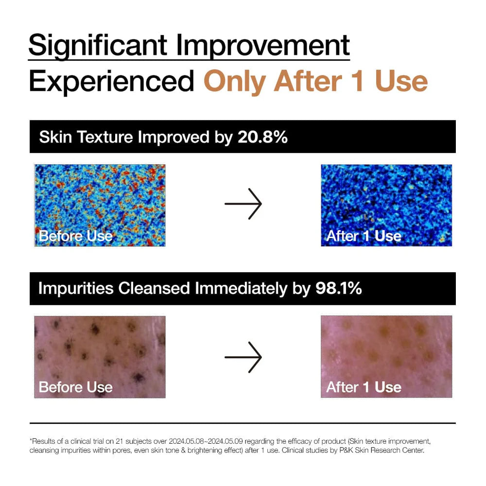 Anua Rice Enzyme Brightening Cleansing Powder — application