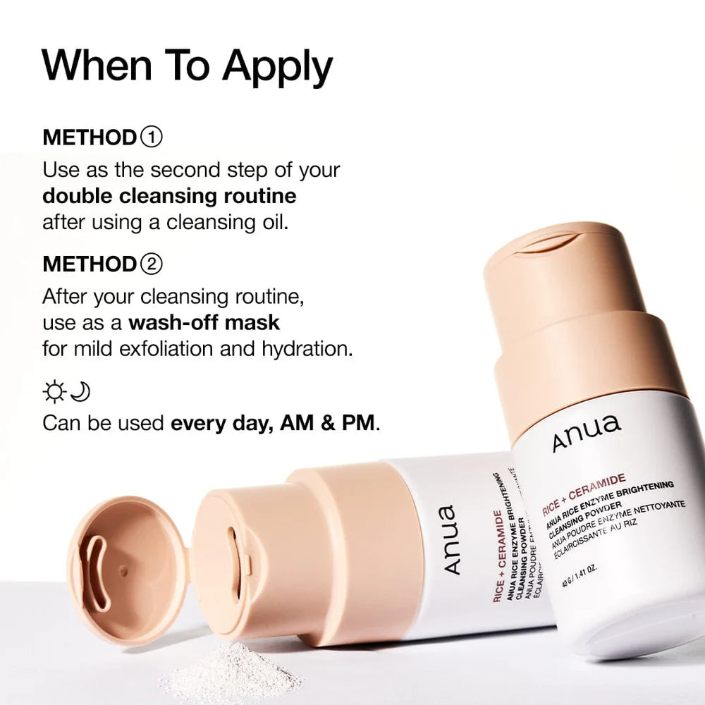 Anua Rice Enzyme Brightening Cleansing Powder — full size