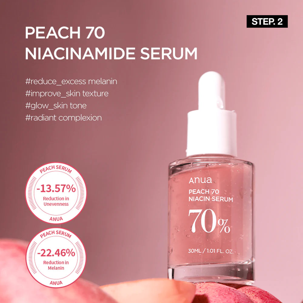 Anua Peach Brightening Set