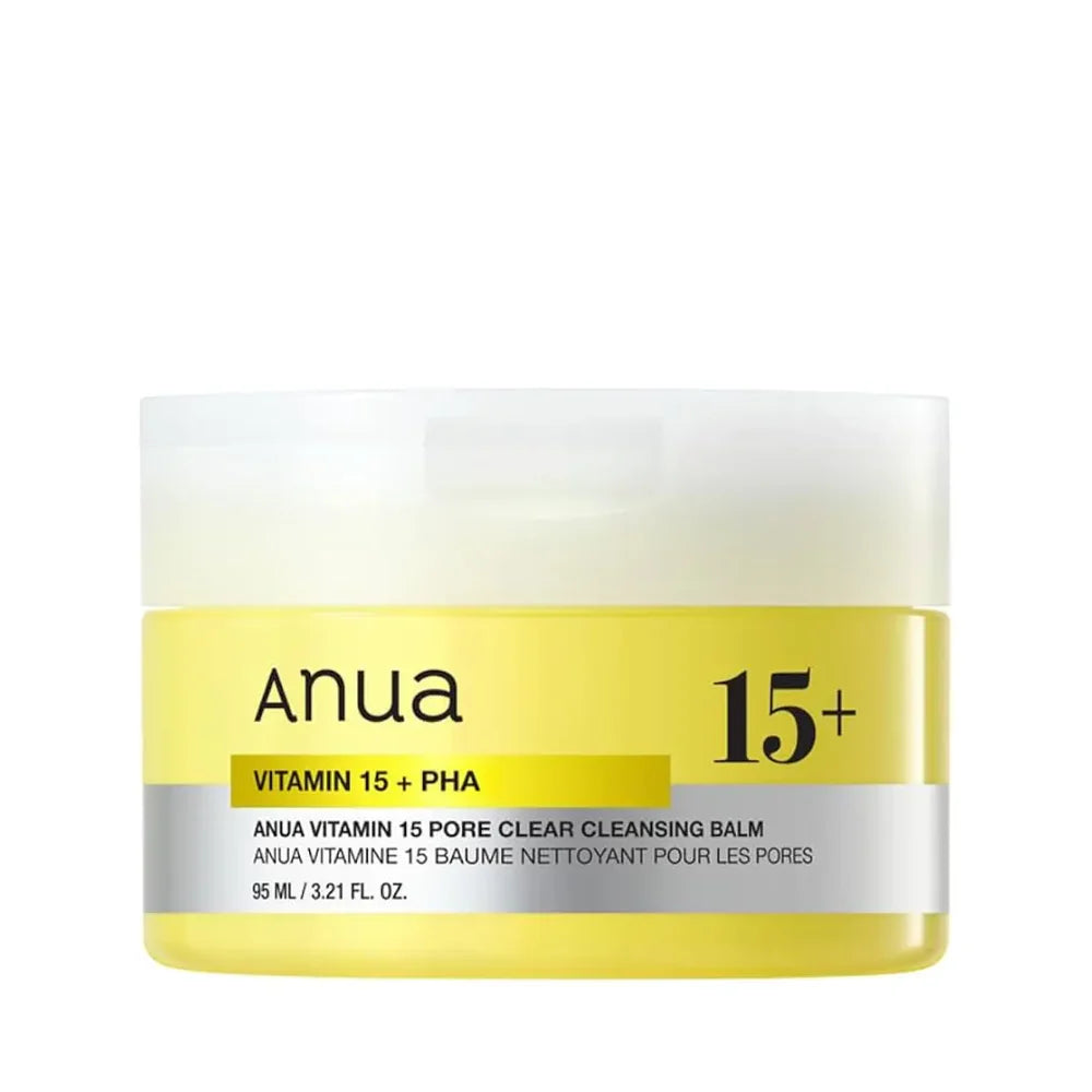 ANUA Vitamin 15 Pore Clear Cleansing Balm — vitamin balm cleanser that melts away makeup and sunscreen