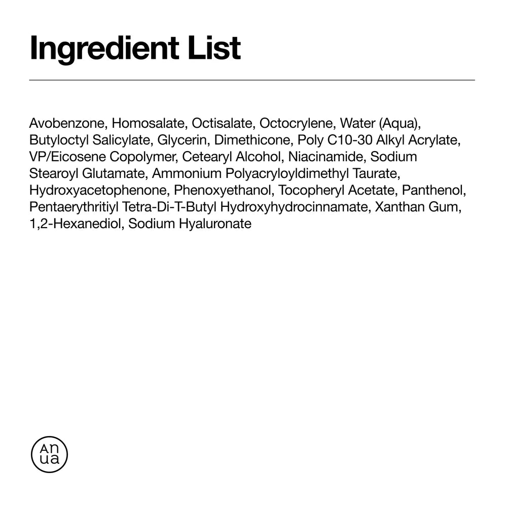 Anua Zero-cast Moisturizing Finish Sunscreen — swatch