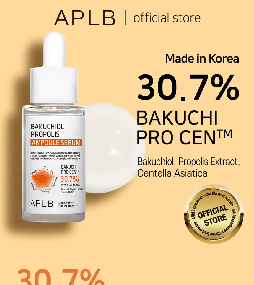 APLB Bakuchiol Propolis Ampoule Serum — helps smooth and soothe the skin