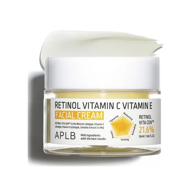 APLB Retinol Vitamin C Vitamin E Facial Cream — retinol and vitamin C cream