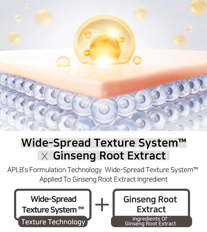 APLB Snail Mucin Ginseng Ampoule Serum — for tired, dull skin