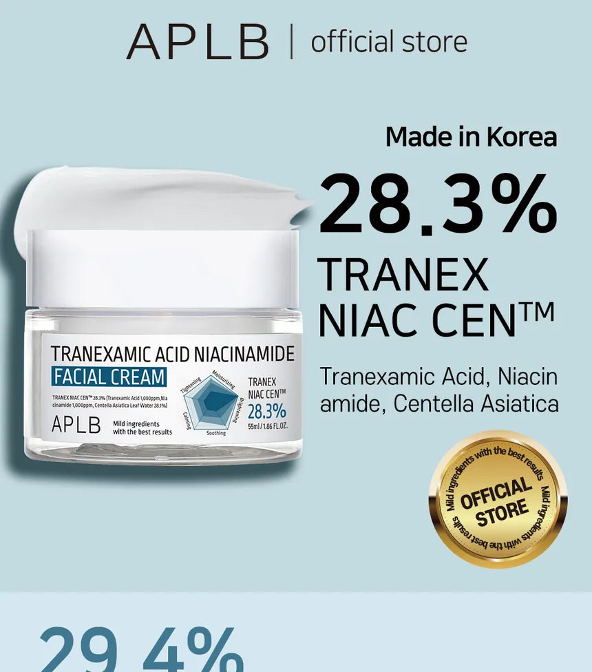 APLB Tranexamic Acid Niacinamide Facial Cream — helps fade the look of dark spots