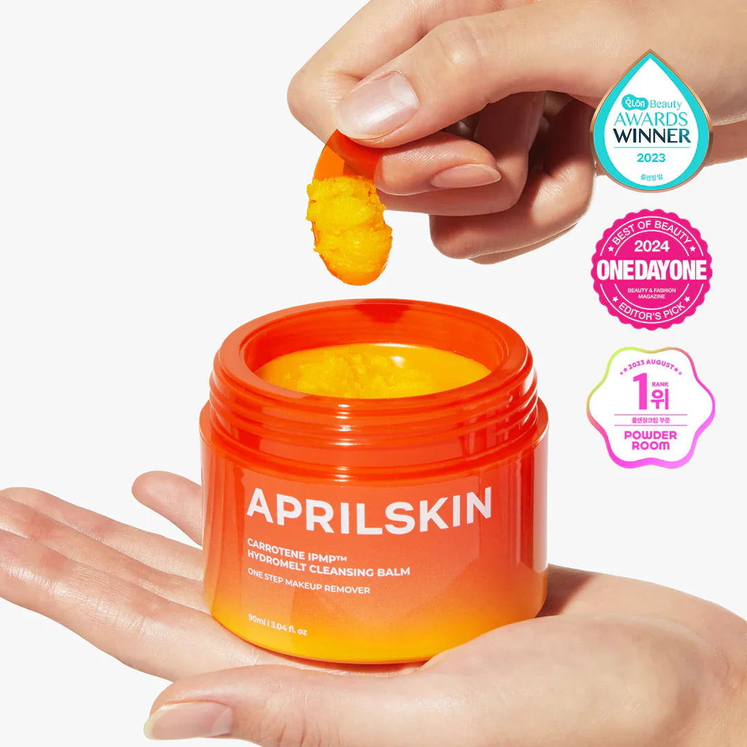 APRILSKIN Carrotene IPMP Hydramelt Cleansing Balm gentle on the skin barrier