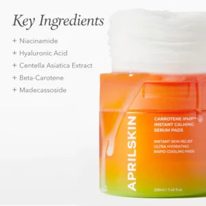 APRILSKIN Carrotene IPMP Instant Calming Serum Pads