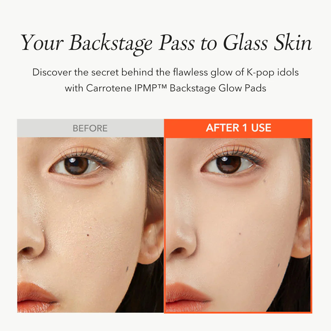 APRILSKIN Carrotene IPMP Instant Calming Serum Pads calm redness and irritation