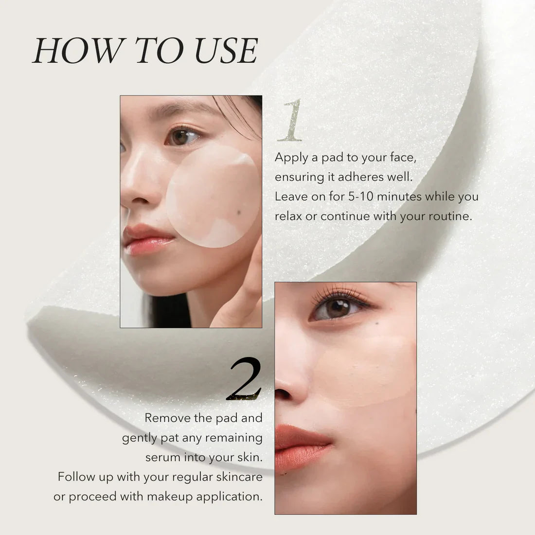 APRILSKIN Carrotene IPMP Instant Calming Serum Pads comforting fragrance-light formula