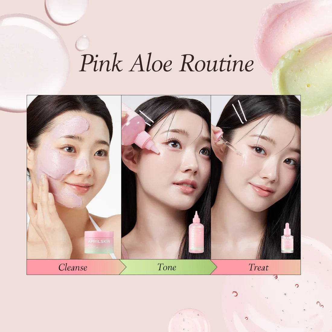 APRILSKIN Pink Aloe Mucin Serum daily soothing hydration