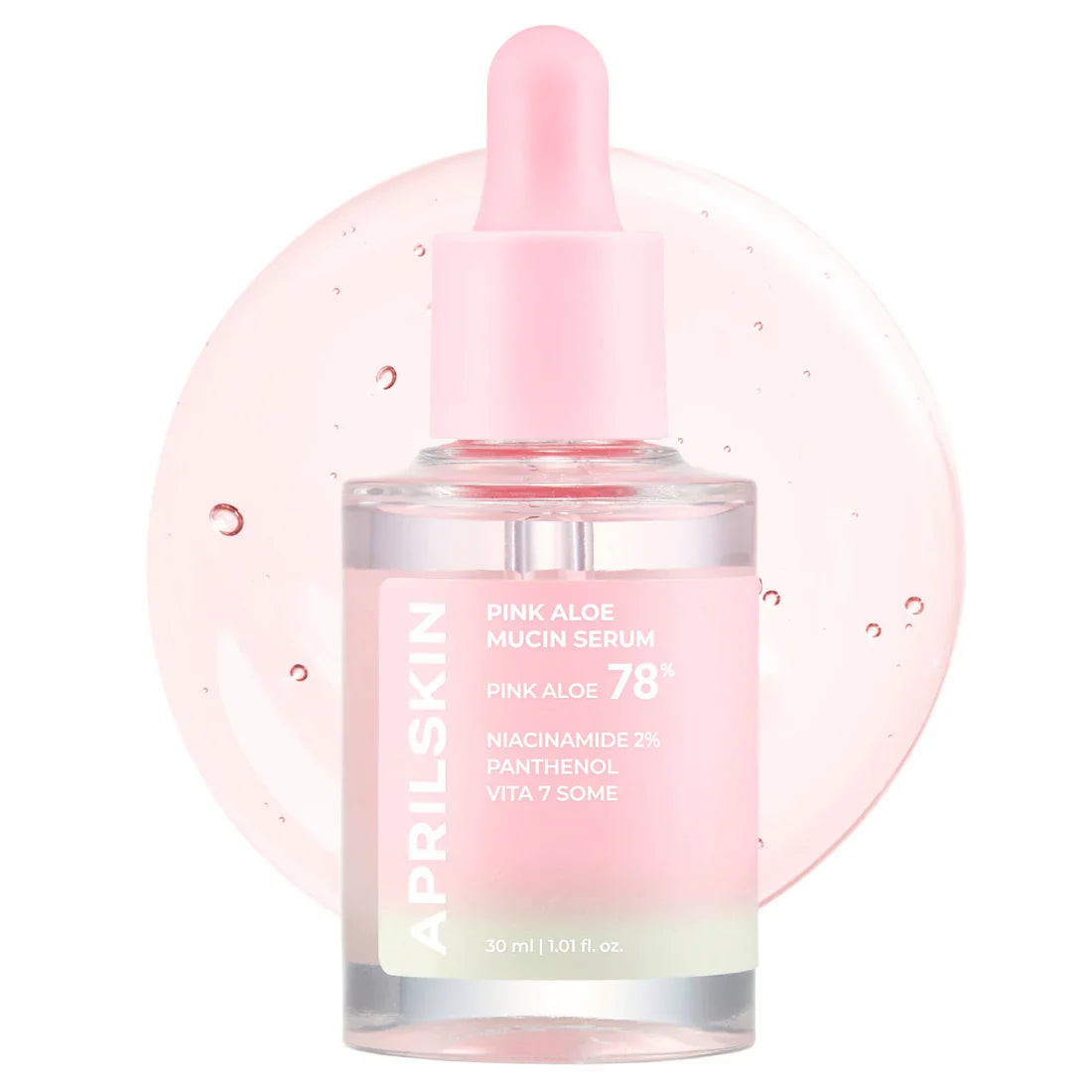 APRILSKIN Pink Aloe Mucin Serum — aloe mucin serum that soothes and plumps skin