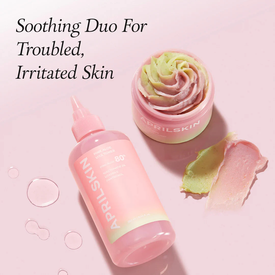APRILSKIN Pink Aloe Vita Toner lightweight watery toner