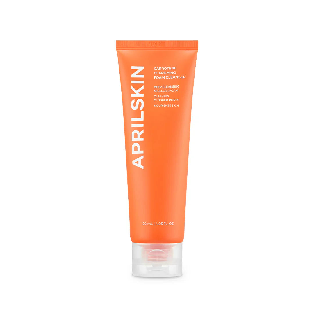 APRILSKIN Real Carrotene Acne Foam Cleanser carrotene for clearer skin