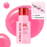 APRILSKIN TXA Niacinamide Toning Shot 99 Serum improves skin clarity and radiance