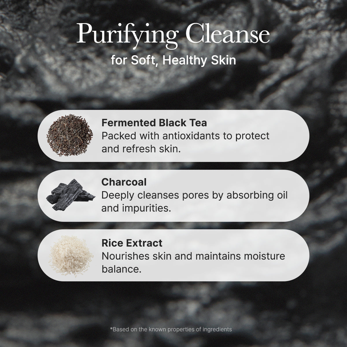 Controls excess oil and refines pores