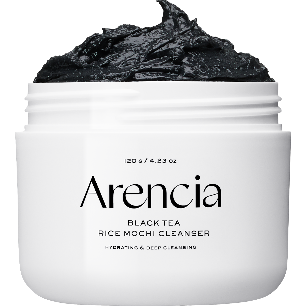 Arencia Black Tea & Yuzu Cleanser 120g - vegan Korean mochi cleanser