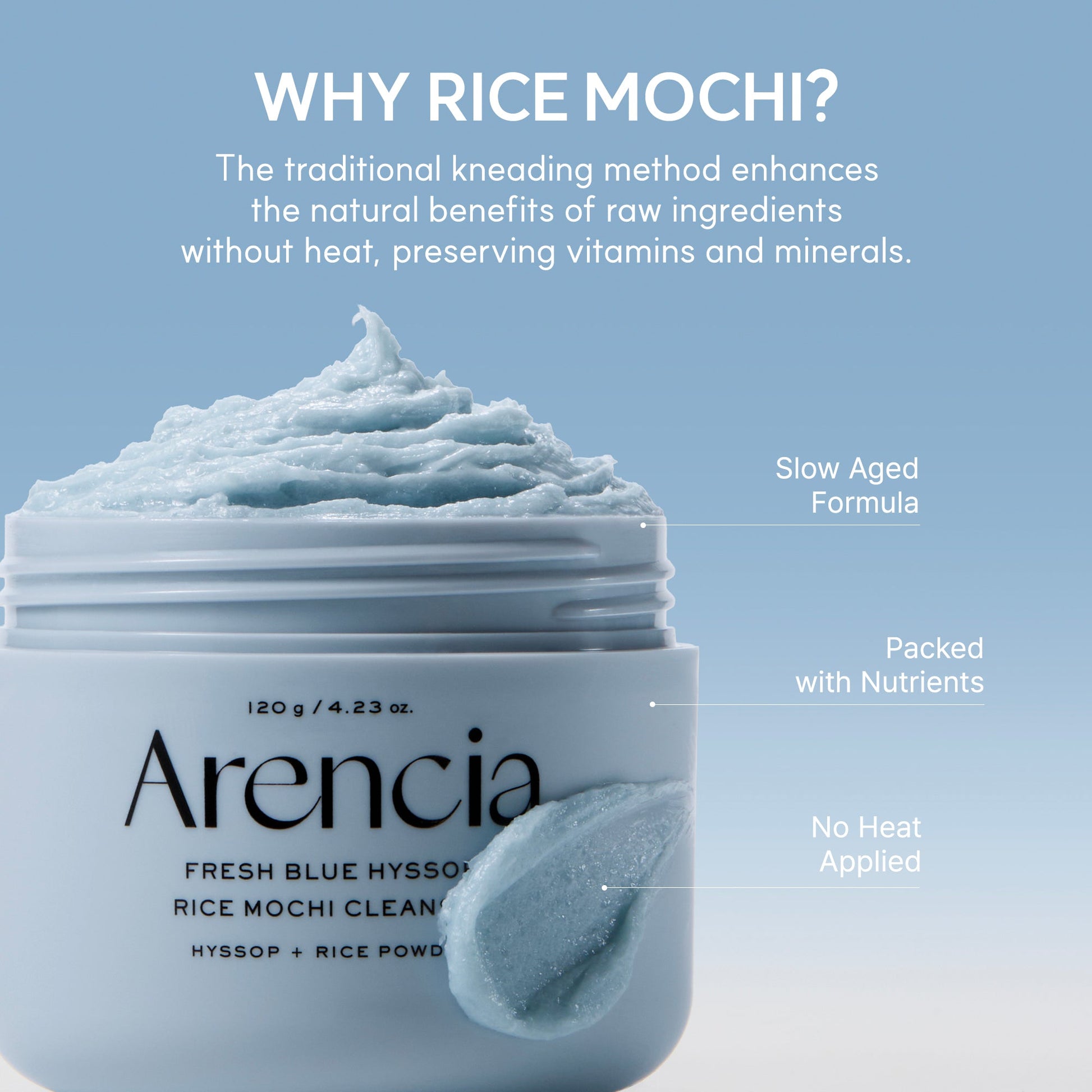 Gentle daily cleanse without over-drying