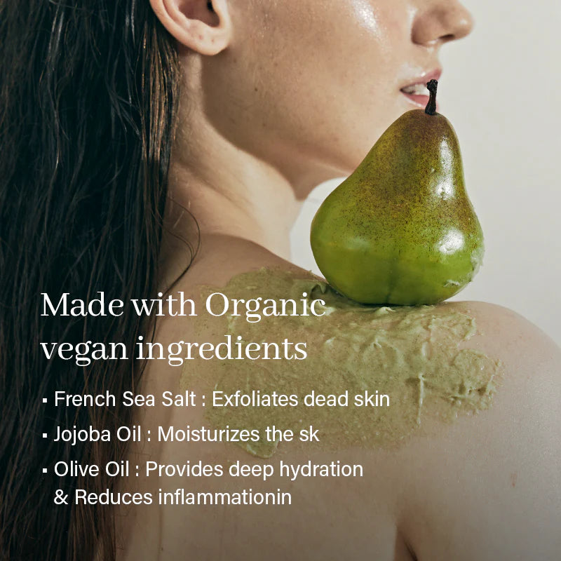 Gentle exfoliation for body and scalp