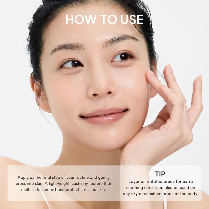 Calming care for sensitive, reactive skin