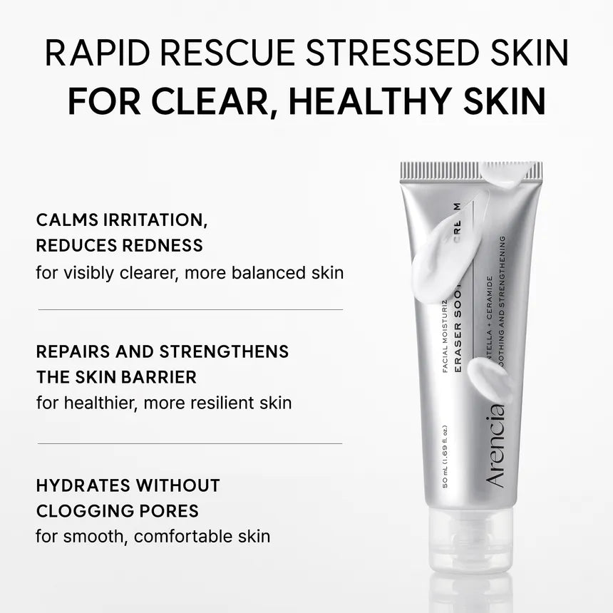 Lightweight cream that soothes redness and irritation