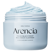 Arencia Fresh Blue Hyssop Rice Mochi Cleanser 120g - vegan Korean clarifying cleanser