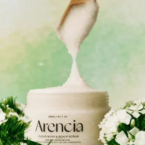 Arencia Fresh Cloud Body & Scalp Scrub White Tea & Neroli