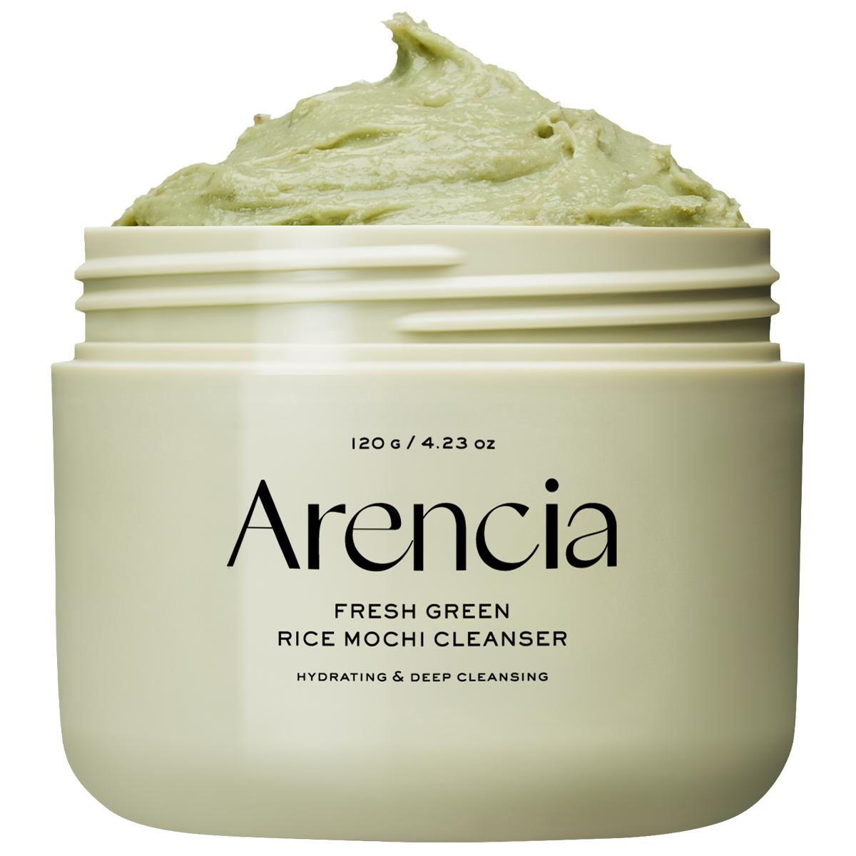 Arencia Fresh Green Cleanser 120g - vegan Korean mochi cleanser
