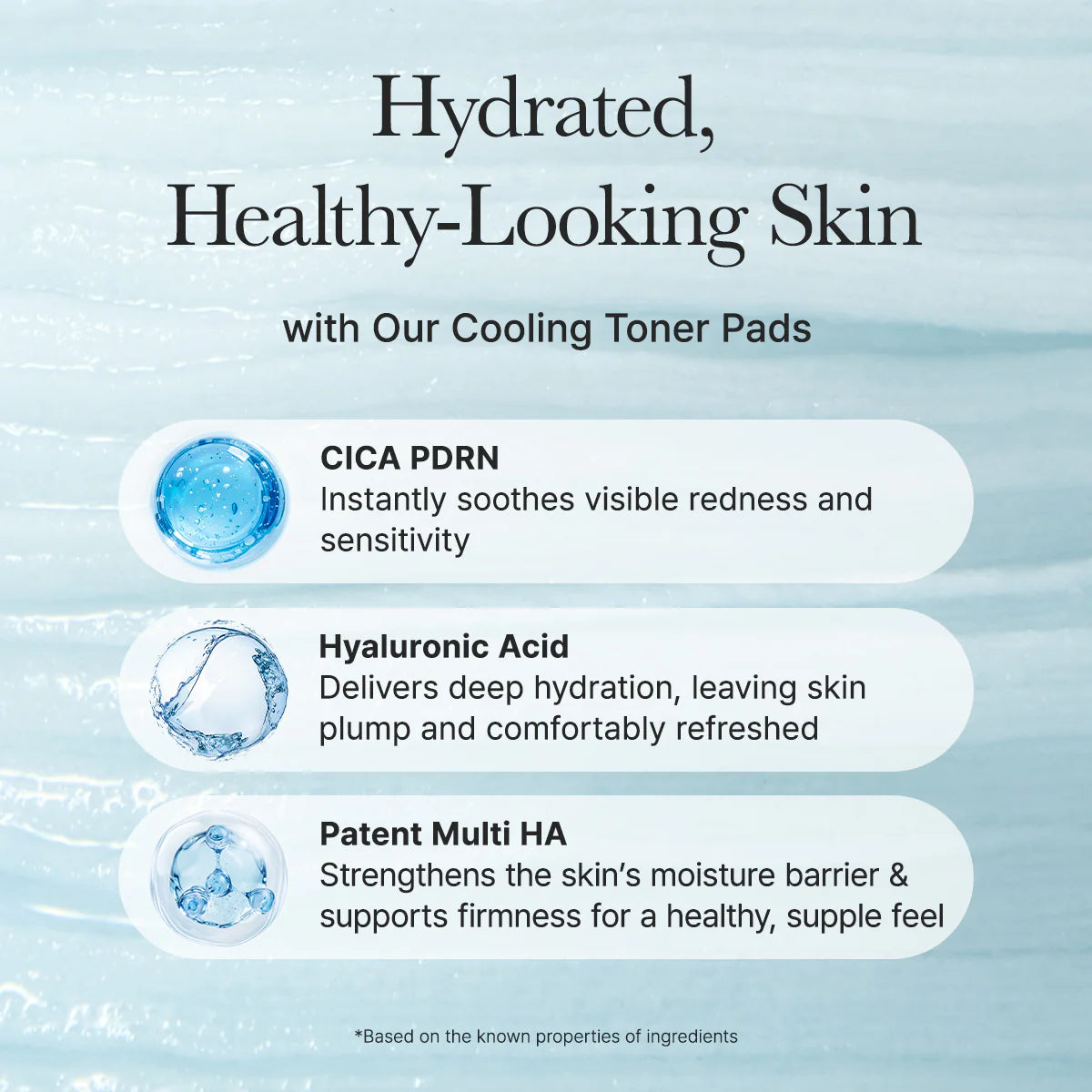 How to use the toner pads after cleansing