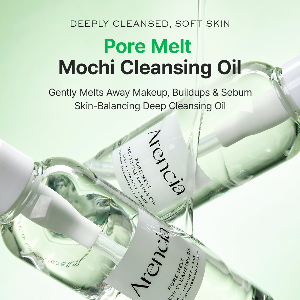Melts away makeup and SPF effortlessly