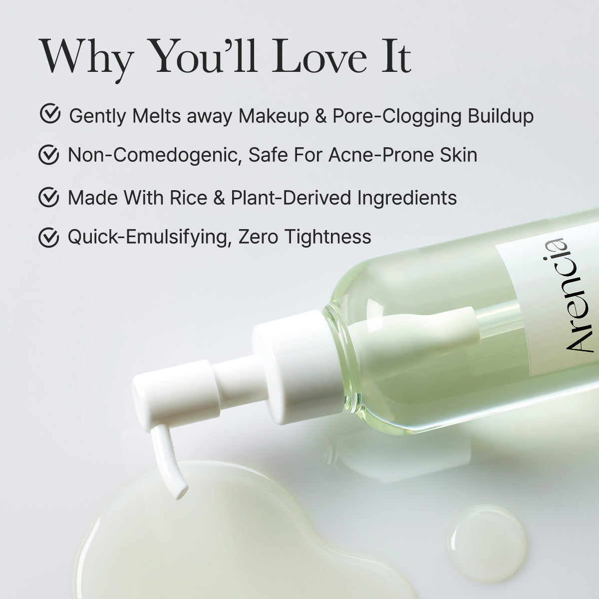 Silky oil-to-milk emulsifying texture