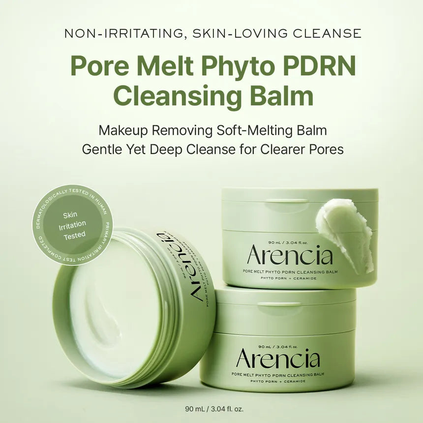 Arencia Pore Melt Phyto PDRN Cleansing Balm - melting makeup and pore cleansing balm
