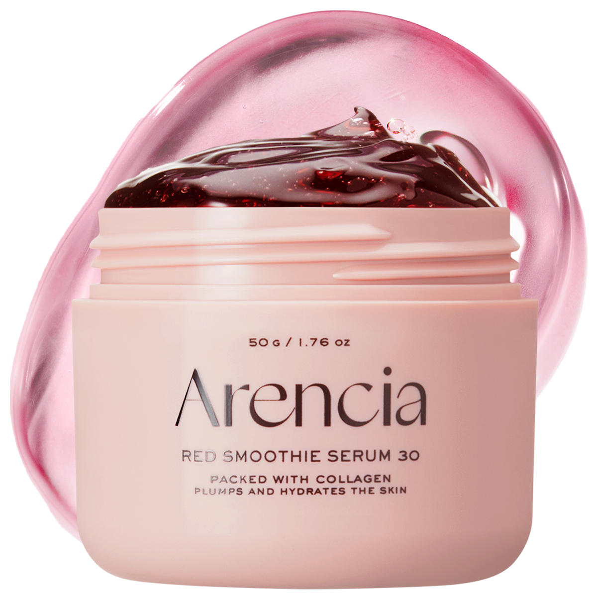Arencia Red Smoothie Serum 30 - overnight collagen glow serum