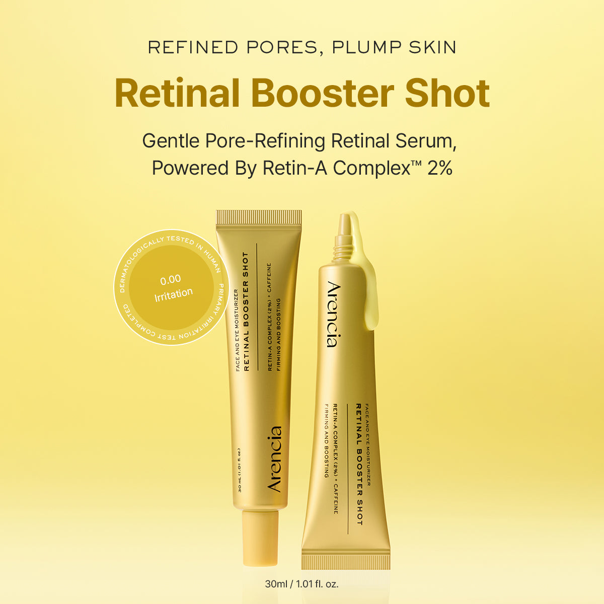 Smooths texture and refines pores